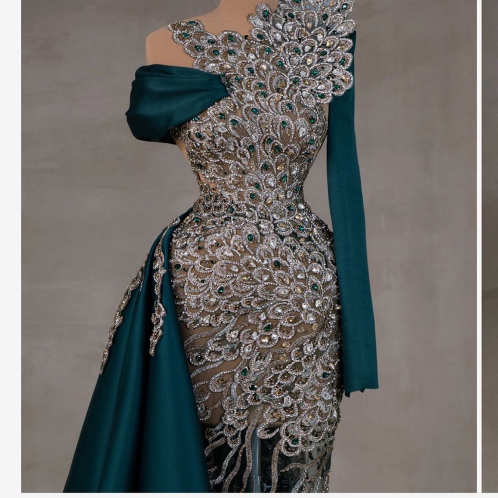 Beautiful custom made Blini gown, never worn.